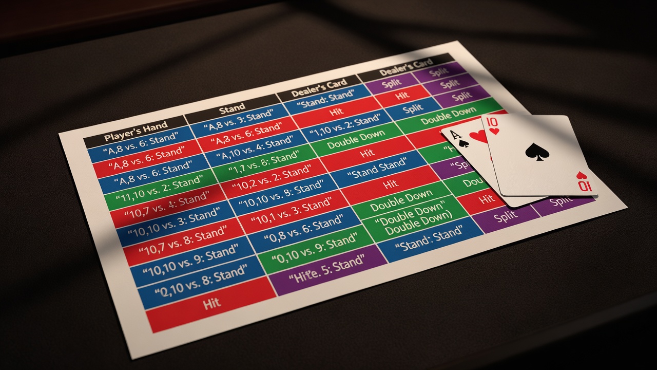 Understanding the Basic Strategy Chart - online blackjack basic strategy